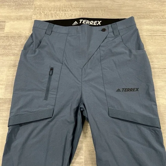 つゆ Unisport Terrex Zupahike Pants Adidas Pants‎ Women's XL Blue